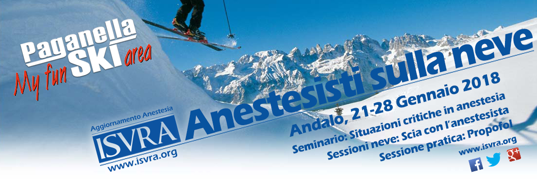 Settimana bianca ISVRA "Anestesisti sulla neve 2018"