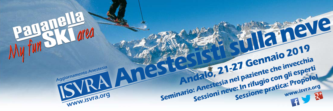 Settimana bianca ISVRA "Anestesisti sulla neve 2019"