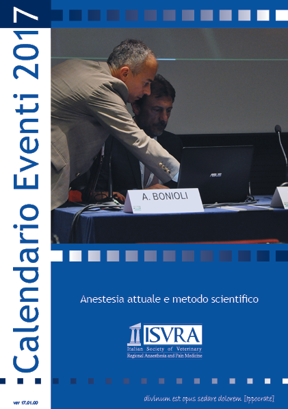 Copertina del calendario Eventi ISVRA 2017